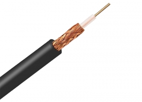 讯浦 SYV50-3 高频同轴电缆单屏蔽/双屏蔽 铜96编 RG58线 铜芯直径0.9mm