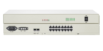 讯浦 PCM电话光端机 综合业务2路低速以太网+8路电话+8路磁石电话 XN-2F8L8C