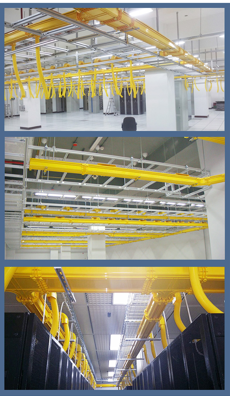 讯浦 PVC桥架 光纤槽道 阻燃走线槽 塑料桥架2米/根_http://xunpu168.com_工程布线_第7张